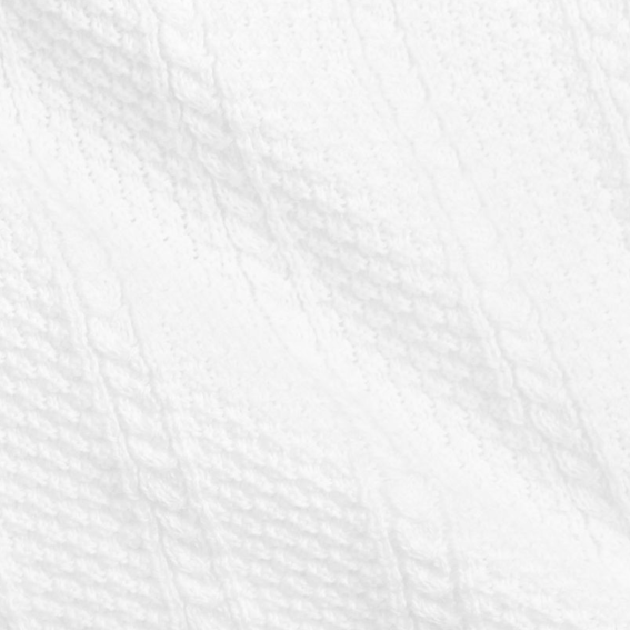 Conjunto Clásico de Punto 3 Piezas (Rosa y Blanco) 100 % Algodón