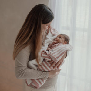 Arrullo Rayas 100% algodón bebé