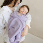 Arrullo bebé 100% algodón canalé calado