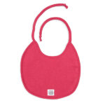 Babero calado corazones 100% algodón bebé