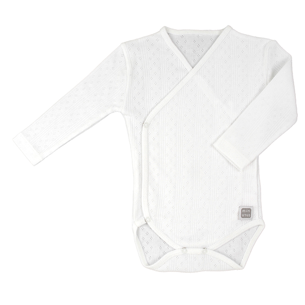 Body bebé manga larga Narvik 100% algodón