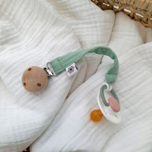 chupetero orgánico muselina