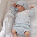 conjunto Alfa con ranita 100% Algodón