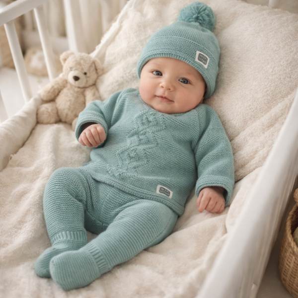 Conjunto de 3 piezas para bebé recién nacido