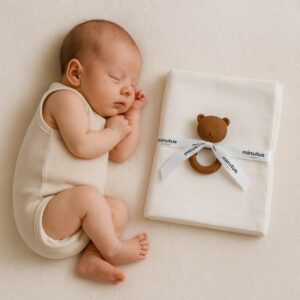 Muselina  Blancac Suave + Mordedor Osito