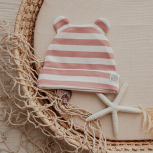 Gorro Bebé Rayas 100% algodón