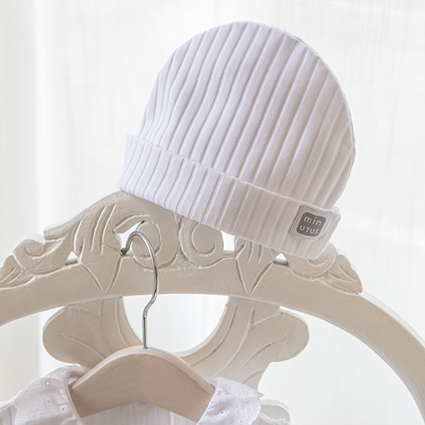 Gorro bebé Canalé Blanco