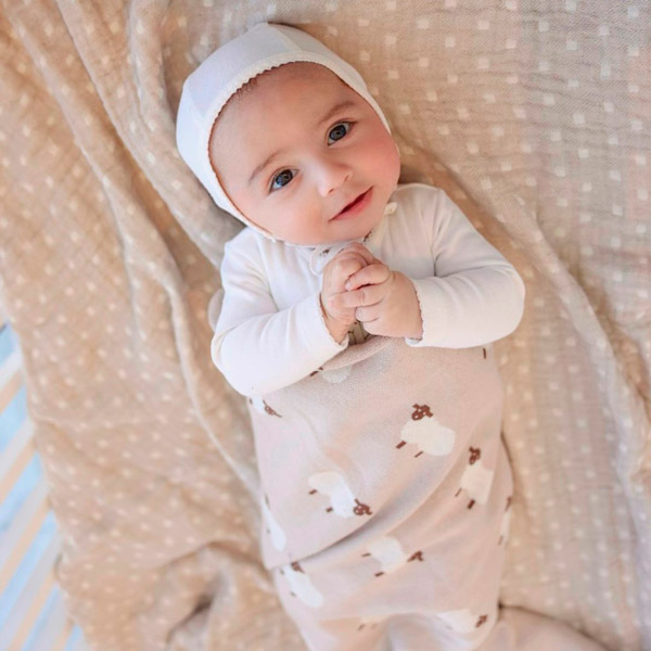 Manta Ovejitas 100% algodón