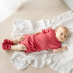 Patucos calado corazones 100% algodón bebé