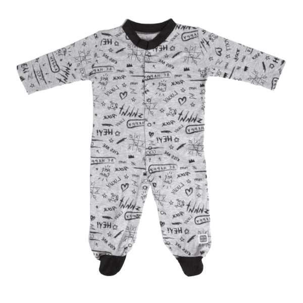 Pijama bebé Grunge 100% algodón