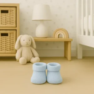 Patucos para bebés azules