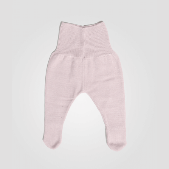 Conjunto Clásico de Punto 3 Piezas (Rosa y Blanco) 100 % Algodón