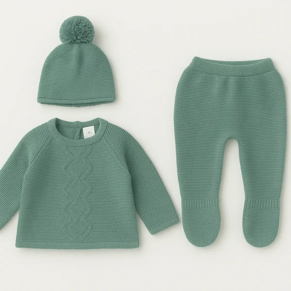 Conjunto de 3 piezas para bebé recién nacido