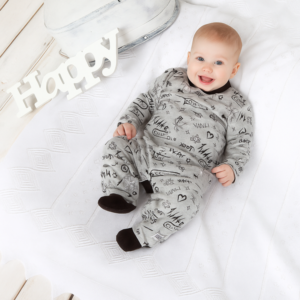 Pijama bebé Grunge 100% algodón